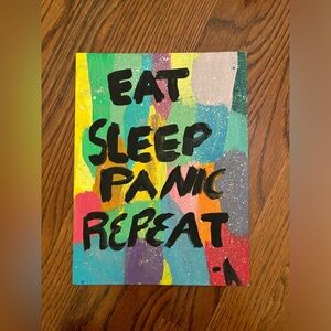 Eat Sleep Repeat Painting